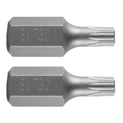 Torx bit, 3/8'', T30x30mm, S2, 2db (10-920)