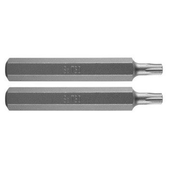 Torx bit, 3/8'', T30x75mm, S2, 2db (10-940)