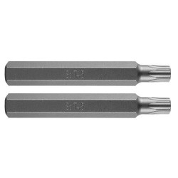Torx bit, 3/8'', T45x75mm, S2, 2db (10-944) Torx bit, 3/8'', T45x75mm, S2, 2db (10-944)