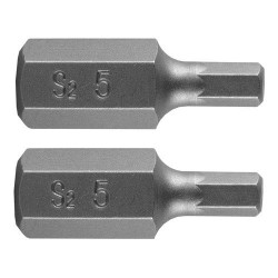 Imbusz bit, 3/8'', 5x30mm, S2, 2db (10-970) Imbusz bit, 3/8'', 5x30mm, S2, 2db (10-970)