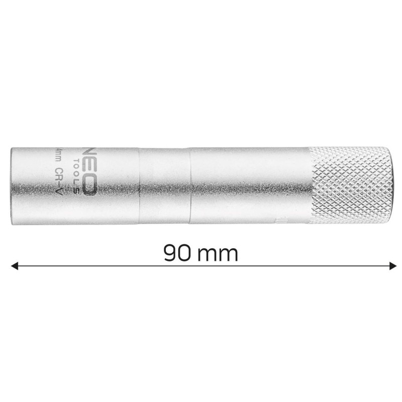 Gyújtógyertyakulcs 3/8'', 14x90mm (11-152) Gyújtógyertyakulcs 3/8'', 14x90mm (11-152)