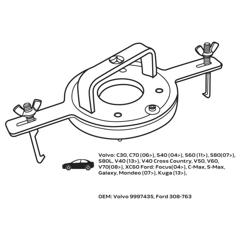Kulpung szerelő készlet DCT duplakuplungos váltókhoz Ford-Volvo (11-171) Kulpung szerelő készlet DCT duplakuplungos váltókhoz Ford-Volvo (11-171)