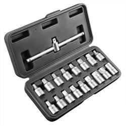 OLAJLEERESZTŐ KULCSKÉSZLET 18db 3/8'' (11-235) OLAJLEERESZTŐ KULCSKÉSZLET 18db 3/8'' (11-235)