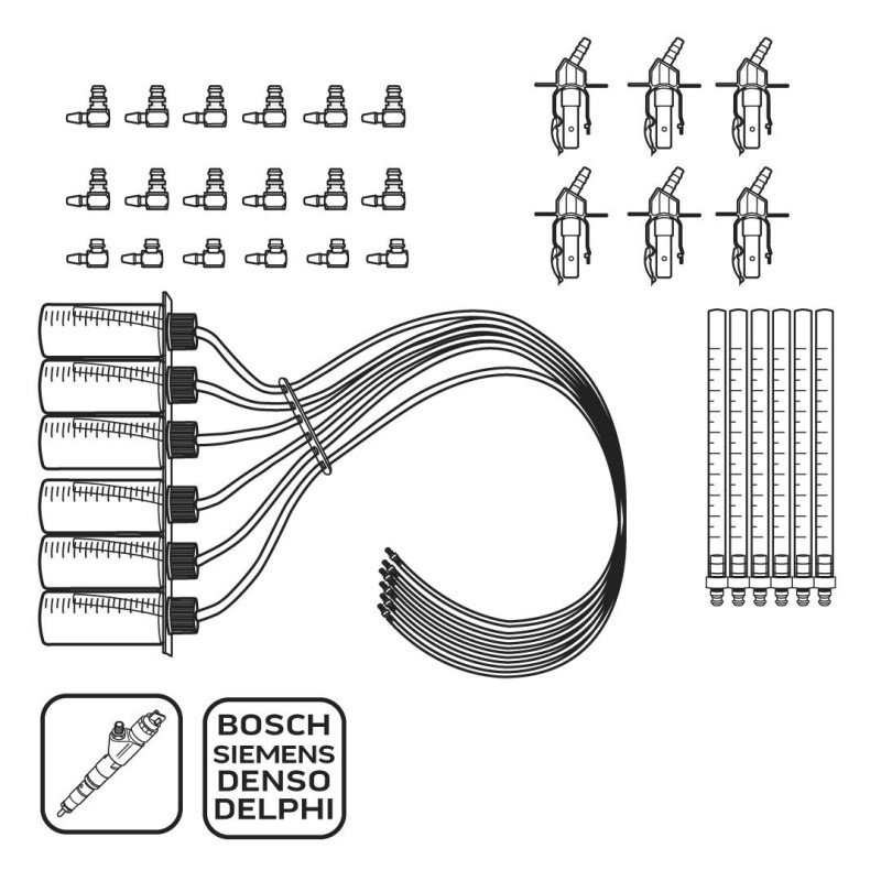 Common Rail rendszer diagnosztikai készlet (11-263)