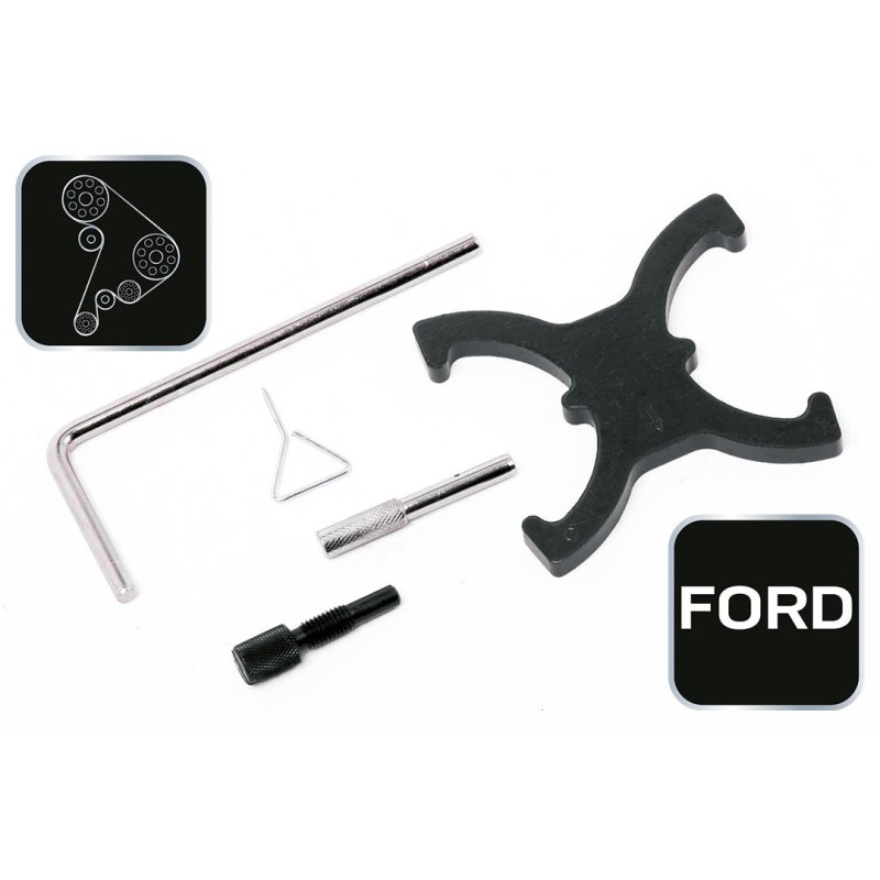 Vezérműtengely blokkoló készlet, Ford Focus benzin és dízelmotorok (11-335) Vezérműtengely blokkoló készlet, Ford Focus benzin és dízelmotorok (11-335)