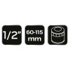 Olajszűrő kulcs láncos 1/2'' 60-115mm (11-381)