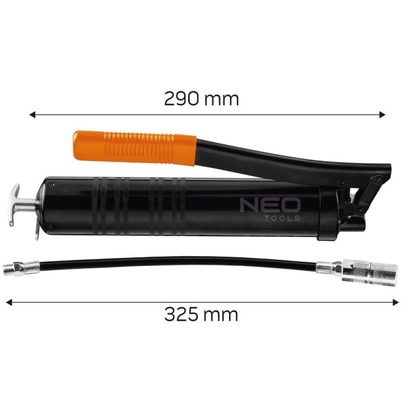 Karos zsírzó 400cm³-es, 8x300mm-es tömlővel, (10 000 Psi) (11-500)