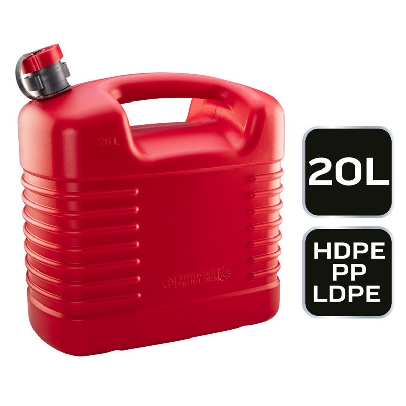 Üzemanyagkanna, műanyag(HDPE), 20l, kiöntővel (11-561) Üzemanyagkanna, műanyag(HDPE), 20l, kiöntővel (11-561)