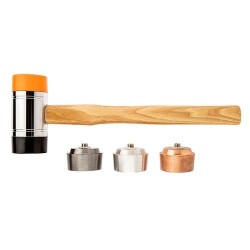 Cserélhető fejű kalapács 1340 g/60mm (11-637) Cserélhető fejű kalapács 1340 g/60mm (11-637)