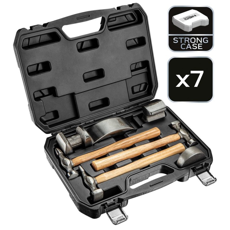 Karosszérialakatos készlet, 7db (11-640) Karosszérialakatos készlet, 7db (11-640)