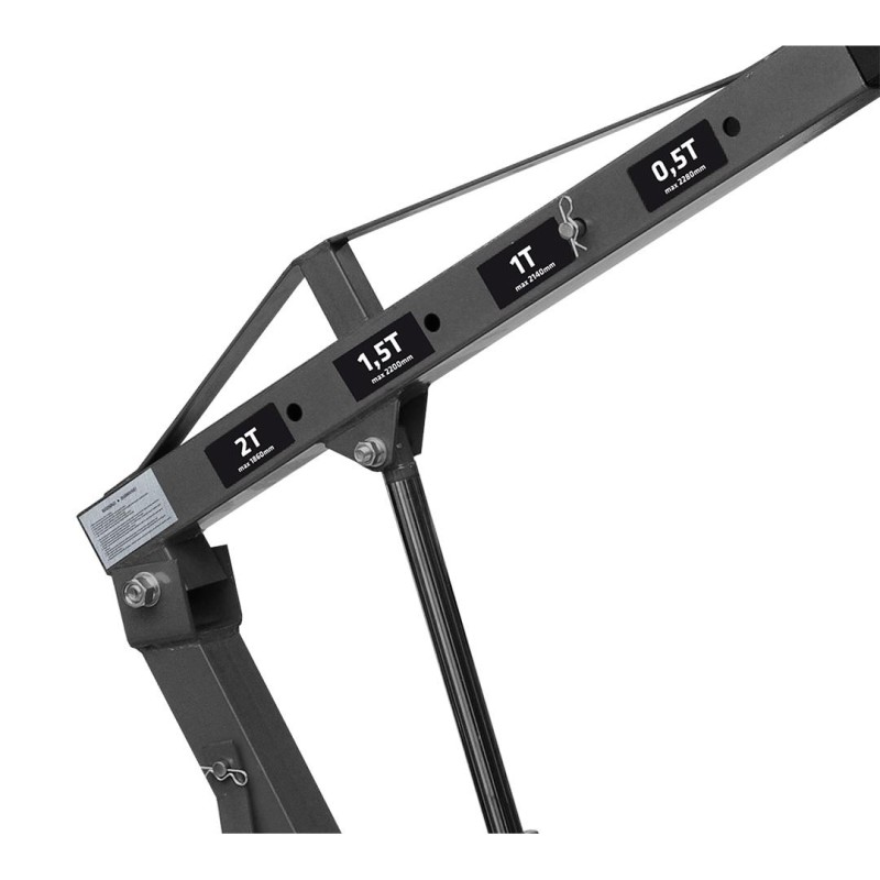 Műhelydaru, motorkiemelő zsiráf 2T, 25-2382mm (11-720) Műhelydaru, motorkiemelő zsiráf 2T, 25-2382mm (11-720)