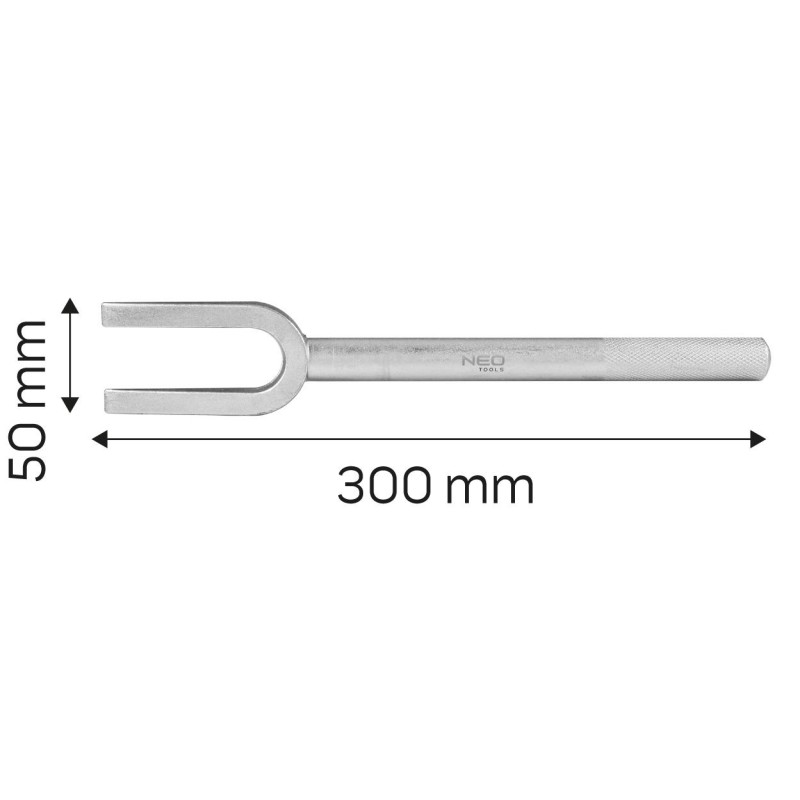 Gömbfejszerelő villa 300mm, kovácsolt (11-805) Gömbfejszerelő villa 300mm, kovácsolt (11-805)