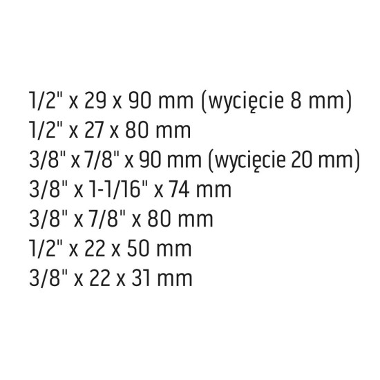 Injektor és lambdaszonda szerelő készlet, 7db (11-881)