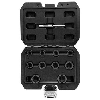 Dugókulcskészlet SÉRÜLT FEJŰ csavarokhoz, 3/8'', 11db (11-922)