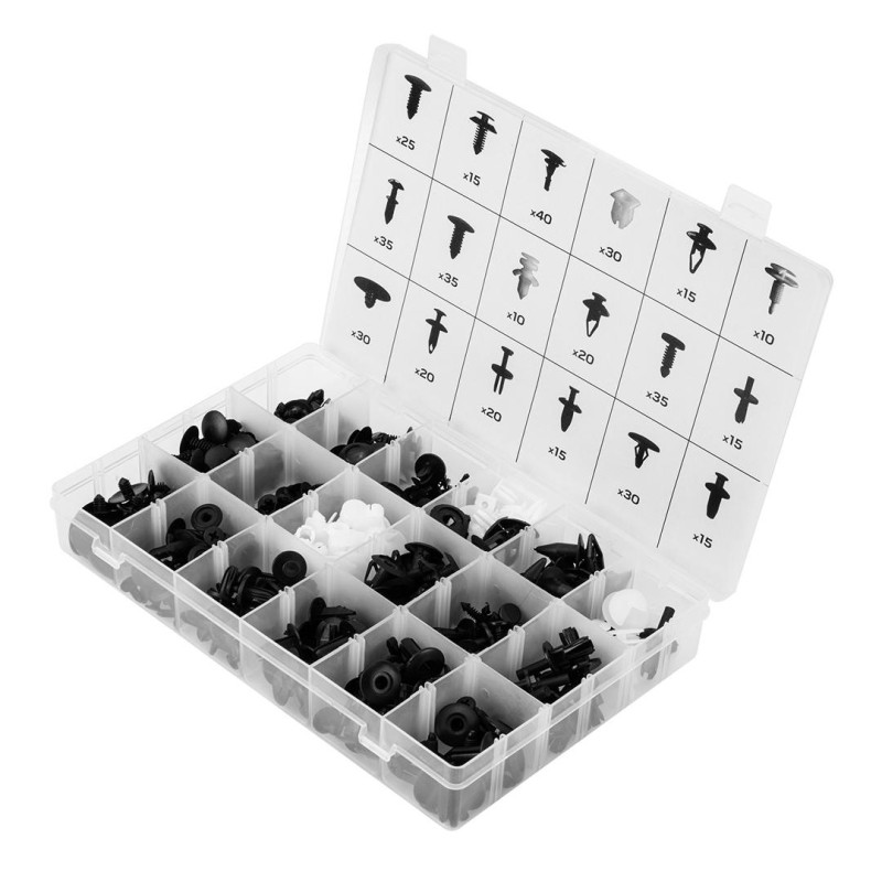 Gépkocsi rögzítő patent készlet, 415db, Ford (11-960)