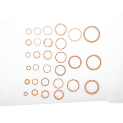 Réz alátét készlet, 300db (11-971) Réz alátét készlet, 300db (11-971)