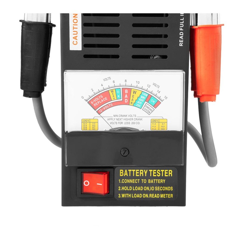 Akkumulátor teszter 100 A, 6/12 V - analog (11-984)