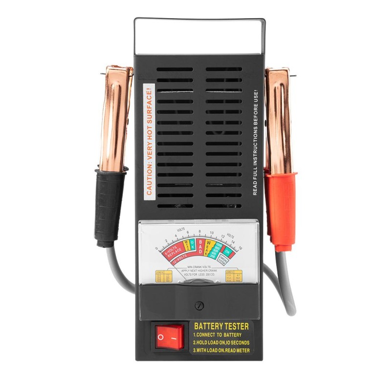 Akkumulátor teszter 100 A, 6/12 V - analog (11-984)