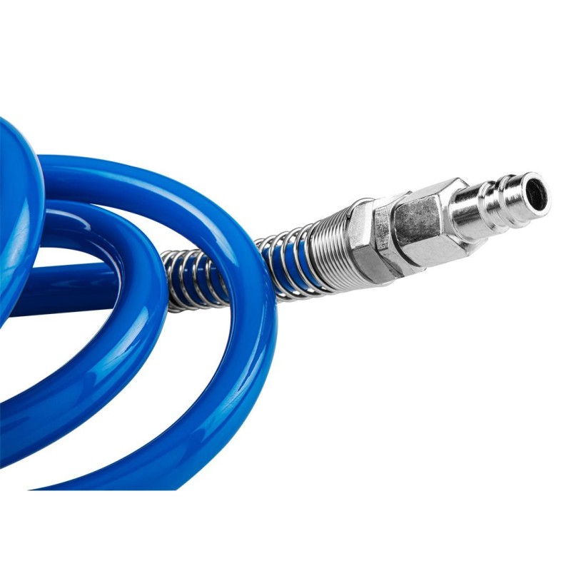 Pneumatikus spiráltömlő, 6,5 x 10mm x 15m, PU (12-072) Pneumatikus spiráltömlő, 6,5 x 10mm x 15m, PU (12-072)