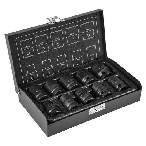 Gépi Dugókulcskészlet 1/2'' 10db 10-24 (12-101) Gépi Dugókulcskészlet 1/2'' 10db 10-24 (12-101)