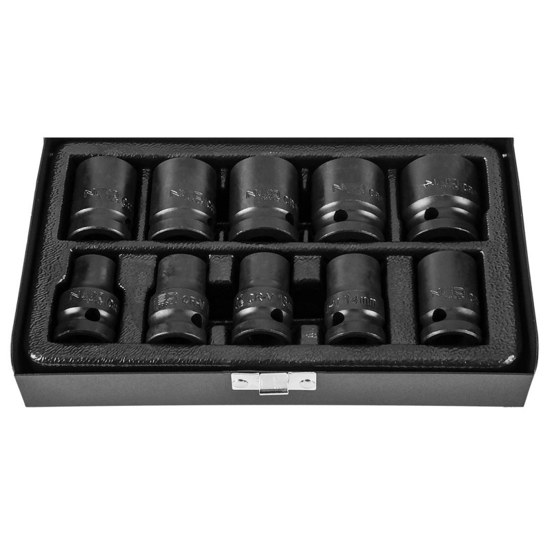 Gépi Dugókulcskészlet 1/2'' 10db 10-24 (12-101) Gépi Dugókulcskészlet 1/2'' 10db 10-24 (12-101)