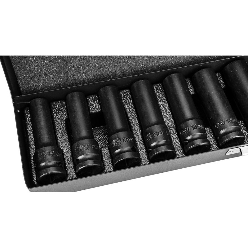 Gépi Dugókulcskészlet 1/2'' 11db 10-24 (12-102) Gépi Dugókulcskészlet 1/2'' 11db 10-24 (12-102)