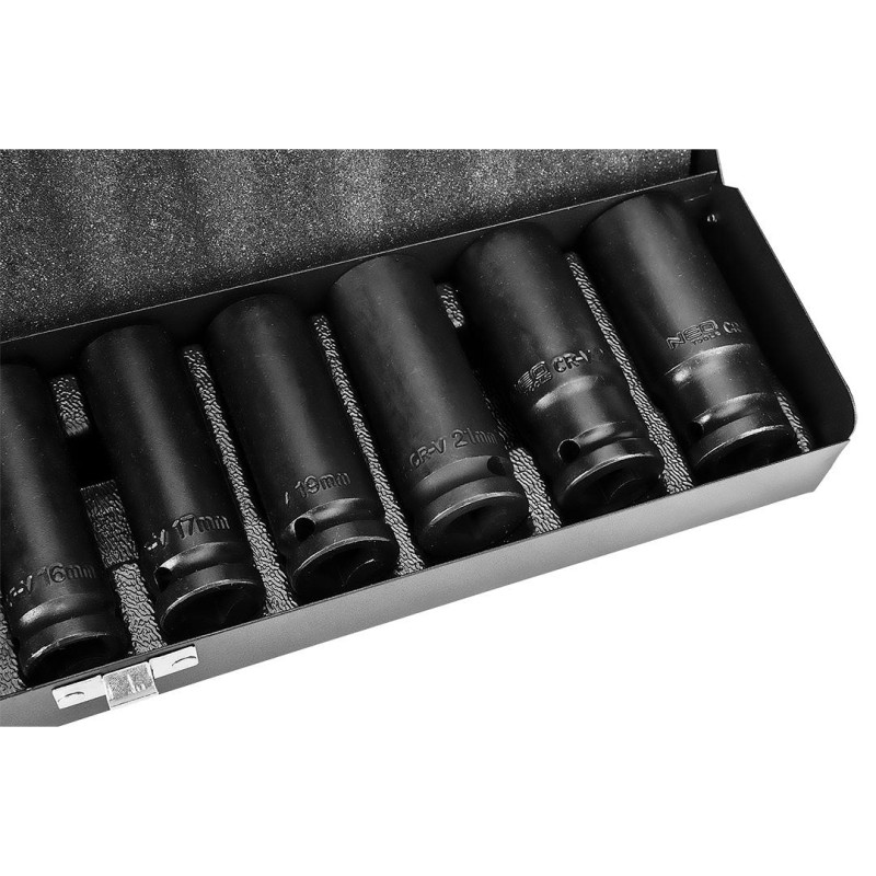 Gépi Dugókulcskészlet 1/2'' 11db 10-24 (12-102) Gépi Dugókulcskészlet 1/2'' 11db 10-24 (12-102)