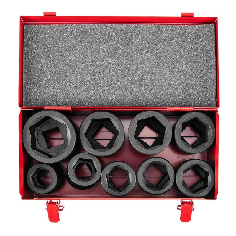 Gépi Dugókulcskészlet CRV 10db 27-50 (12-105) Gépi Dugókulcskészlet CRV 10db 27-50 (12-105)