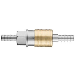 Pneumatikus gyorscsatlakozó + ellendarab, tömlővéges, 7mm (12-630) Pneumatikus gyorscsatlakozó + ellendarab, tömlővéges, 7mm (12-630)