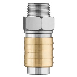 Pneumatikus gyorscsatlakozó 3/8'' küsőmenet (12-636) Pneumatikus gyorscsatlakozó 3/8'' küsőmenet (12-636)