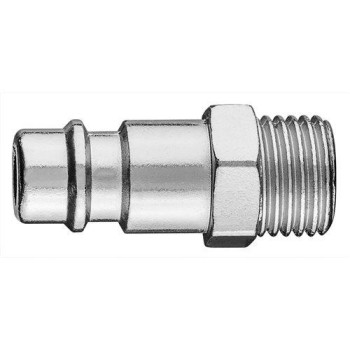 Pneumatikus csatlakozó ellendarab, 1/4'' külsőmenetes (12-640)