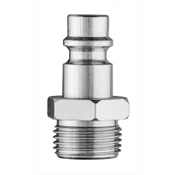 Pneumatikus csatlakozó ellendarab, 3/8'' külsőmenetes (12-641) Pneumatikus csatlakozó ellendarab, 3/8'' külsőmenetes (12-641)