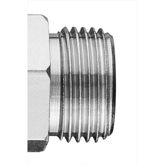 Pneumatikus csatlakozó ellendarab, 3/8'' külsőmenetes (12-641)