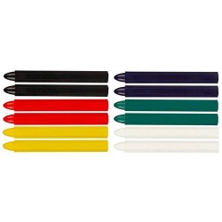 Jelölőkréta készlet, 12db, 6 színű (13-961) Jelölőkréta készlet, 12db, 6 színű (13-961)