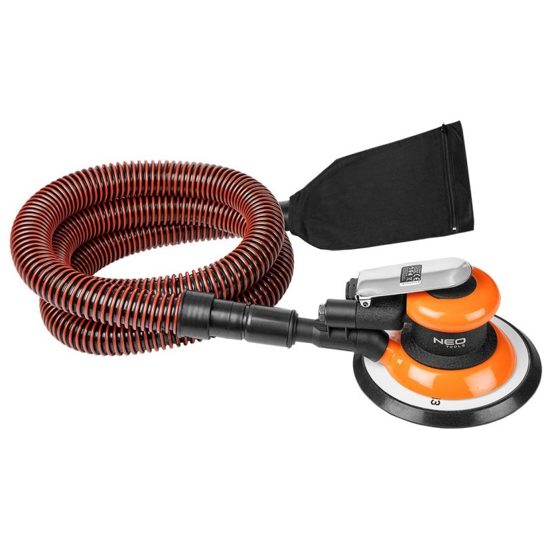 Pneumatikus excentercsiszoló 150mm, vákumos porelszívással (14-013) Pneumatikus excentercsiszoló 150mm, vákumos porelszívással (14-013)
