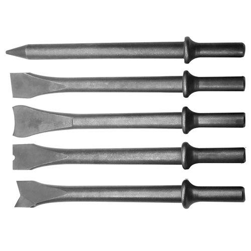 Vésőszár készlet pneumatikus vésőkalapácshoz 5db (14-029) Vésőszár készlet pneumatikus vésőkalapácshoz 5db (14-029)