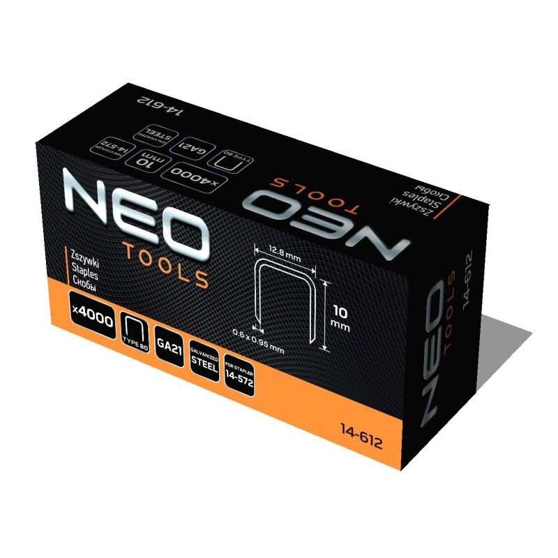 Tűzőkapocs, horganyzott 80-as tipus, pneumatikus tűzőgéphez (14-572), GA21, 10mm, 4000db (14-612) Tűzőkapocs, horganyzott 80-as tipus, pneumatikus tűzőgéphez (14-572), GA21, 10mm, 4000db (14-612)