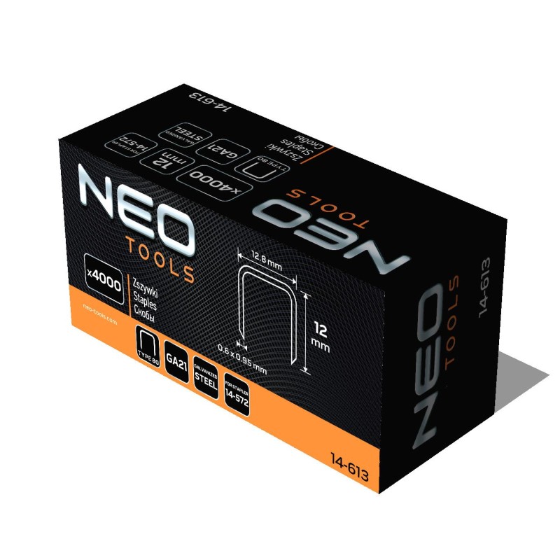 Tűzőkapocs, horganyzott 80-as tipus, pneumatikus tűzőgéphez (14-572), GA21, 12mm, 4000db (14-613) Tűzőkapocs, horganyzott 80-as tipus, pneumatikus tűzőgéphez (14-572), GA21, 12mm, 4000db (14-613)