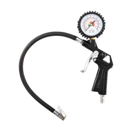 Pneumatikus kerékfúvó pisztoly, nyomásmérővel 63mm (14-714) Pneumatikus kerékfúvó pisztoly, nyomásmérővel 63mm (14-714)