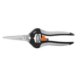 Szüretelő metszőolló, hegyes, max.6mm, teflon bevonat, 185mm (15-207) Szüretelő metszőolló, hegyes, max.6mm, teflon bevonat, 185mm (15-207)