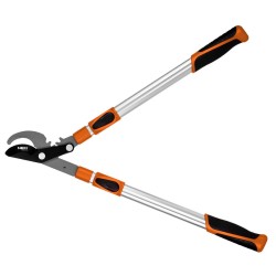 Ágvágó, mellévágó, áttételes, teleszkópos 665-965mm, vágókap.: 42mm, alu nyél, teflon, 40% plusz erőátvitel (15-253) Ágvágó, mellévágó, áttételes, teleszkópos 665-965mm, vágókap.: 42mm, alu nyél, teflon, 40% plusz erőátvitel (15-253)