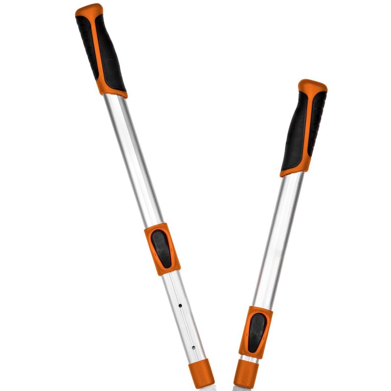 Ágvágó, rávágó, áttételes, teleszkópos 670-970mm, vágókap.: 42mm, alu nyél, teflon, 40% plusz erőátvitel (15-254) Ágvágó, rávágó, áttételes, teleszkópos 670-970mm, vágókap.: 42mm, alu nyél, teflon, 40% plusz erőátvitel (15-254)