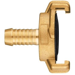 Réz tömlőcsatlakozó, körmös, bajonett záras, 1/2'' (15-620)