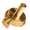 Réz tömlőcsatlakozó, körmös, bajonett záras, 1/2'' (15-620)