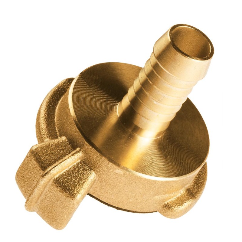 Réz tömlőcsatlakozó, körmös, bajonett záras, 1/2'' (15-620)