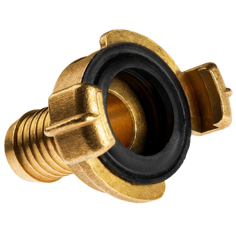 Réz tömlőcsatlakozó, körmös, bajonett záras, 3/4'' (15-622)