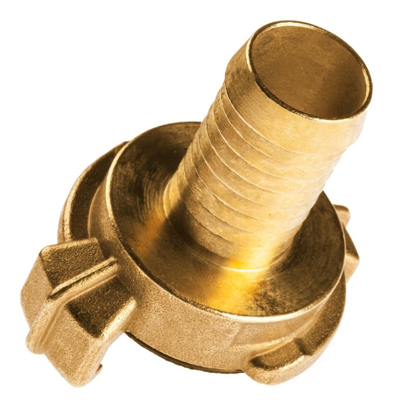 Réz tömlőcsatlakozó, körmös, bajonett záras, 3/4'' (15-622)