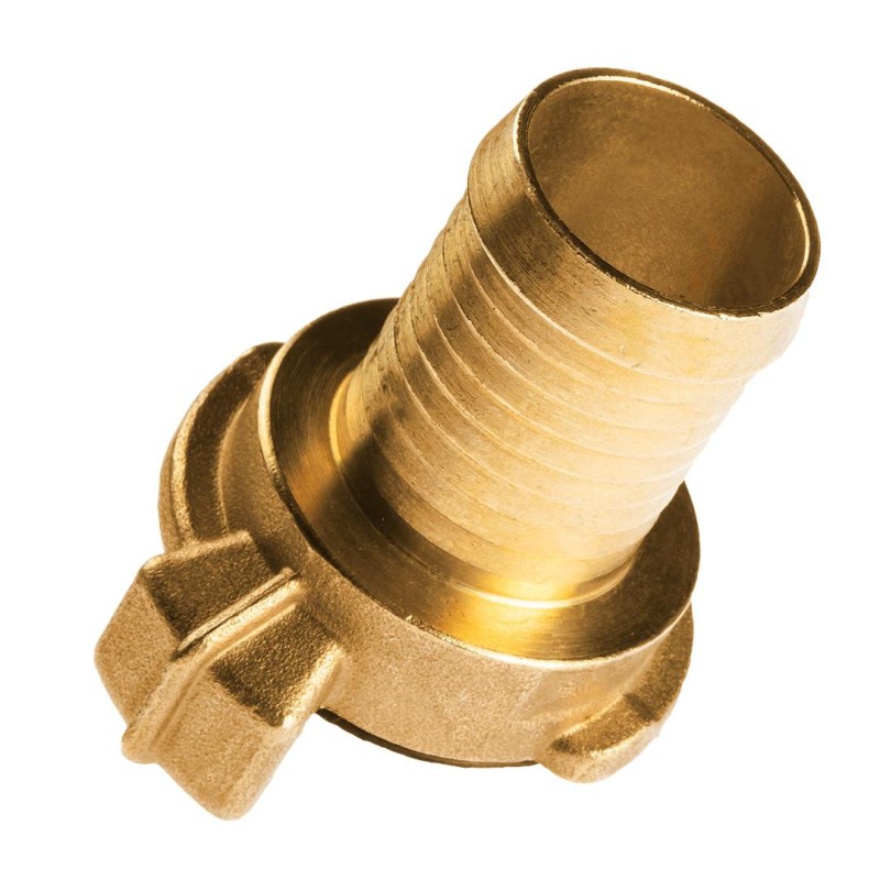 Réz tömlőcsatlakozó, körmös, bajonett záras, 1'' (15-623) Réz tömlőcsatlakozó, körmös, bajonett záras, 1'' (15-623)