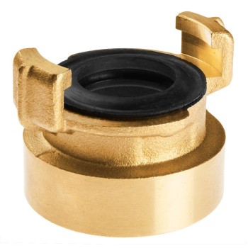 Réz gyorscsatlakozó, belső menetes, körmös, bajonett záras 1/4'' (15-633)