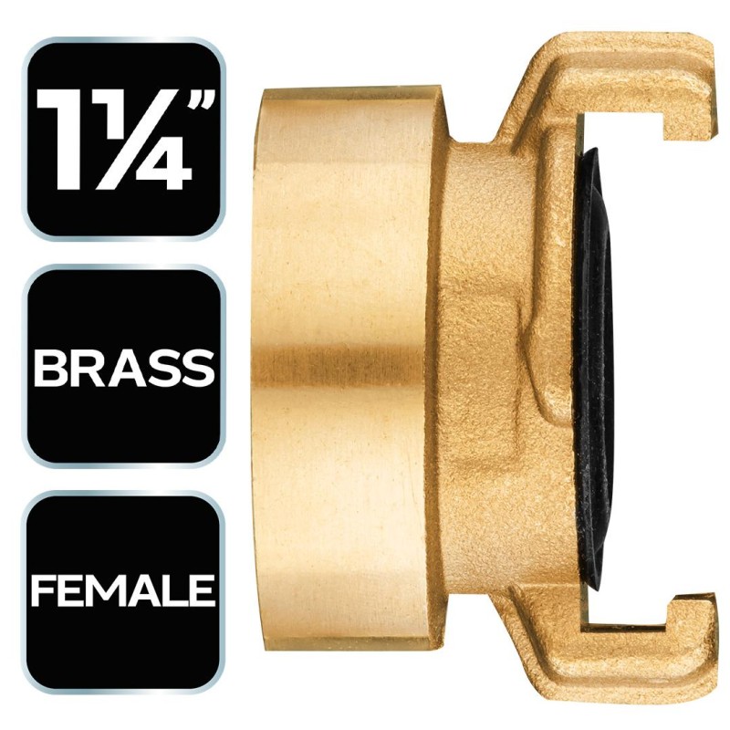 Réz gyorscsatlakozó, belső menetes, körmös, bajonett záras 1/4'' (15-633) Réz gyorscsatlakozó, belső menetes, körmös, bajonett záras 1/4'' (15-633)